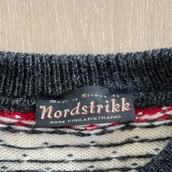 Nordstrikk Women’s Vintage Norway Reindeer Cardigan 100% Wool XXL - Picture 4 of 9